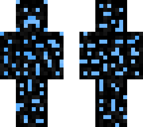 glitched creeper (blue)