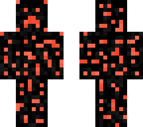 glitched creeper (red)