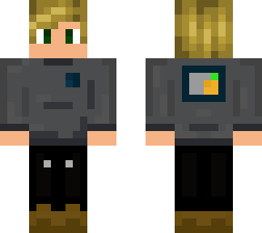 gray sweater skin