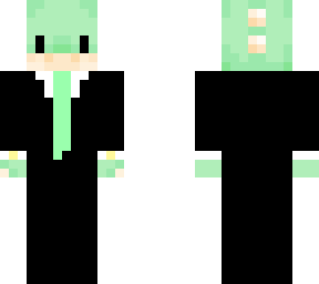 green dino buisness man