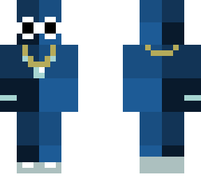 hype blue man