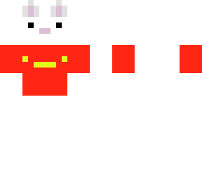 it told me its a bunny base soo ok i change it a bunny shirt!
