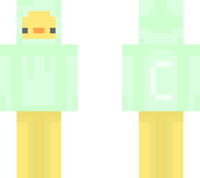 mint hoodie duck