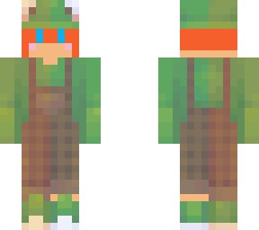 my new skin in frog overalls (edited read desc)