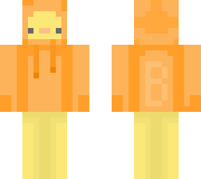 orange hoodie duck
