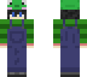 overalls frog skin