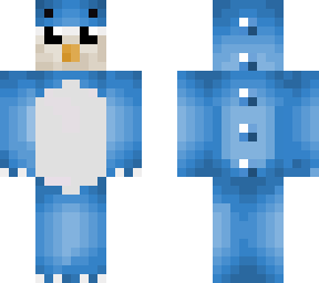 penguin in a bunny suit