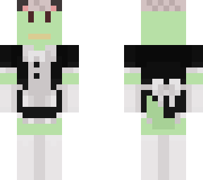 platypus in a maid dress