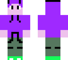 purple skin