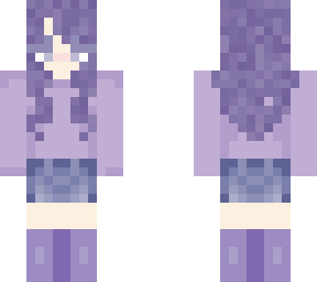 purple soft waifu