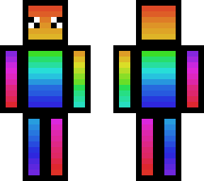 rainbow cute skeppy