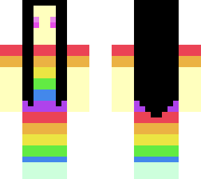 rainbow girl