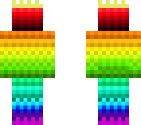 rainbow skin