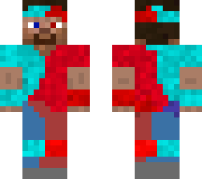 red and blue steve pants fix