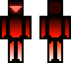 red gradient person