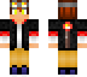 Redstone Boy Minecraft Skins