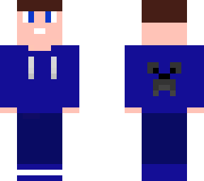 skin with creeper on the back