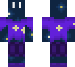 sky of stars skin with worn purple outfit
