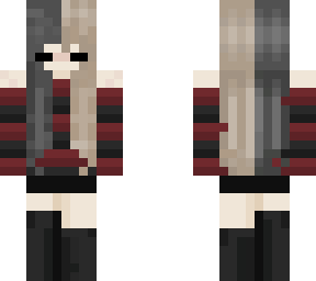 striped sweater grunge girl :p