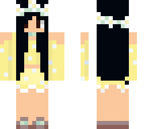 summery outfit for a black haired girl
