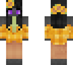 sunflower enderman girl