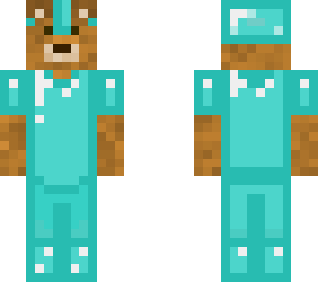 teddy bear in diamond armour