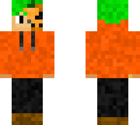 that guy in the pumkin hoodie