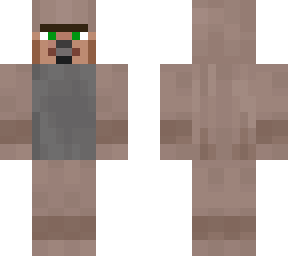 villager in dog costume