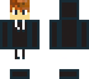 white boy with brown hair and black hoodie