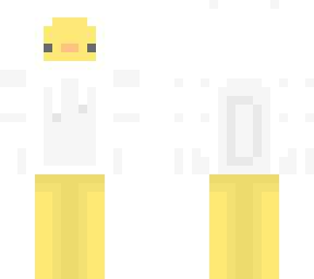 white hoodie duck