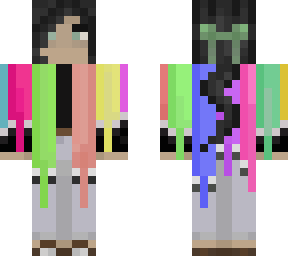 worm on a coat