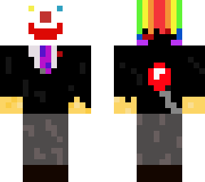 a monster dressed like clown