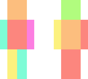 a skin of many colors.