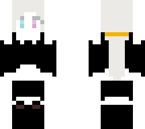 albino female w/ crop top