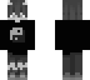 black n white