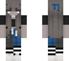 black white and blue