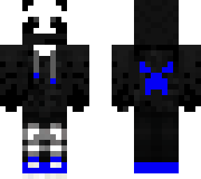 blue panda