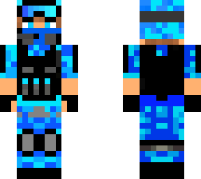 blue soldier