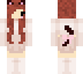 brown hair cat girl outfit