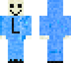cool blue with a l guy