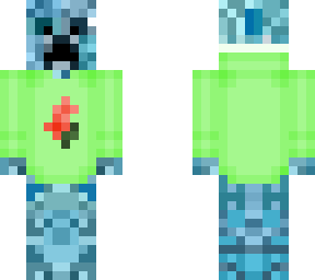 creeper with hoodie