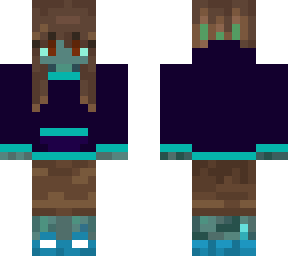 drowned girl in hoodie