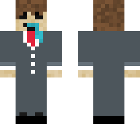 drunken man in suit