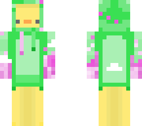 duck in hoodie