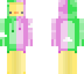 duck in hoodie