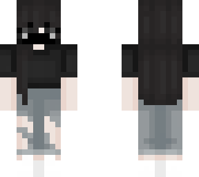 egirl with mask