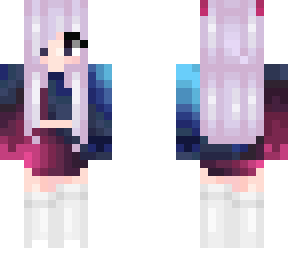 galaxy wolf classic girl