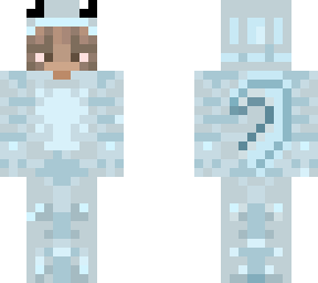 girl with an axolotl costume