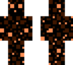 glitch slime (orange pixel special effects)