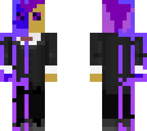 half man half galaxy slime in a suit